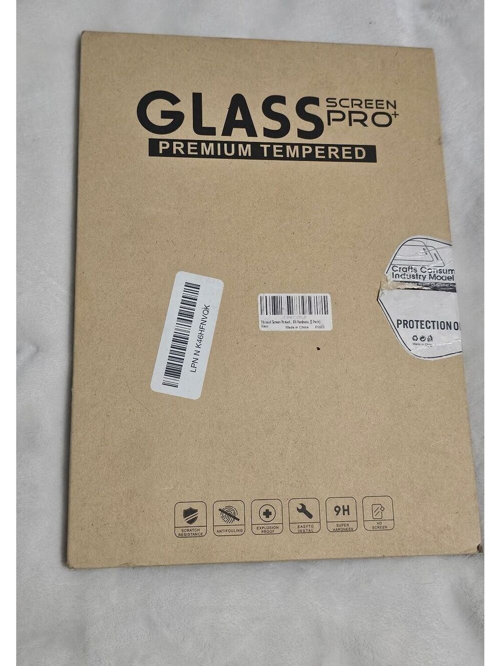 Glass Screen Pro+ Premium Tempered Glass Screen Protector (2 Pack)